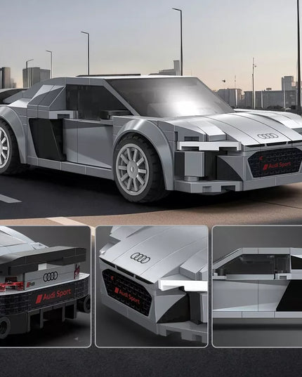 CaDA Audi R8 Coupe 1:24 kolekcinis konstravimo rinkinys 199 detalių