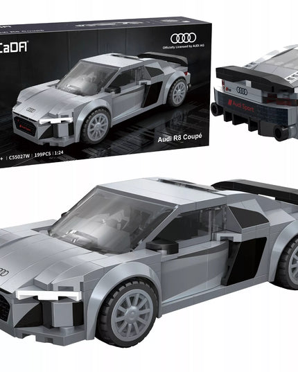 CaDA konstruktorius AUDI R8 COUPE 1:24 kolekcinis 199 det. automobilis