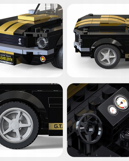 Konstrukciniai blokeliai CaDA rinkinys FORD MUSTANG SHELBY GT 350H MUSCLE CAR 285 detalės 1:24