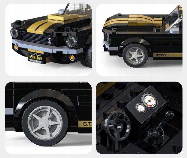 Konstrukciniai blokeliai CaDA rinkinys FORD MUSTANG SHELBY GT 350H MUSCLE CAR 285 detalės 1:24
