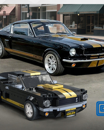 Konstrukciniai blokeliai CaDA rinkinys FORD MUSTANG SHELBY GT 350H MUSCLE CAR 285 detalės 1:24