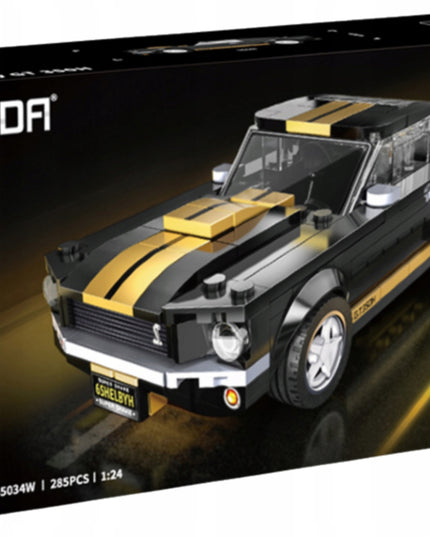 Konstrukciniai blokeliai CaDA rinkinys FORD MUSTANG SHELBY GT 350H MUSCLE CAR 285 detalės 1:24