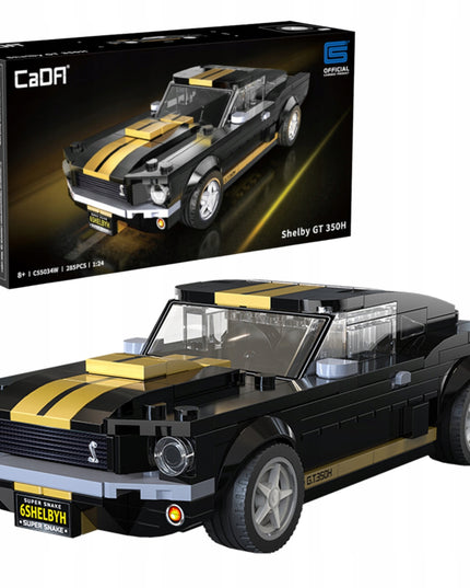 Konstrukciniai blokeliai CaDA rinkinys FORD MUSTANG SHELBY GT 350H MUSCLE CAR 285 detalės 1:24
