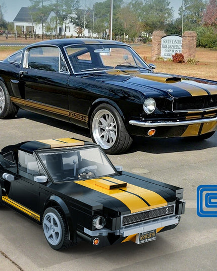 Statybiniai blokeliai CADA rinkinys FORD MUSTANG SHELBY GT 350H nuotoliniu būdu valdomas, 291 elementas