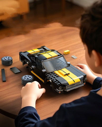 Statybiniai blokeliai CADA rinkinys FORD MUSTANG SHELBY GT 350H nuotoliniu būdu valdomas, 291 elementas