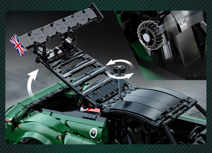 Statybiniai blokeliai CADA rinkinys LOTUS EXIGE CUP 430 1:8 automobilis 54 cm 3730 elementų