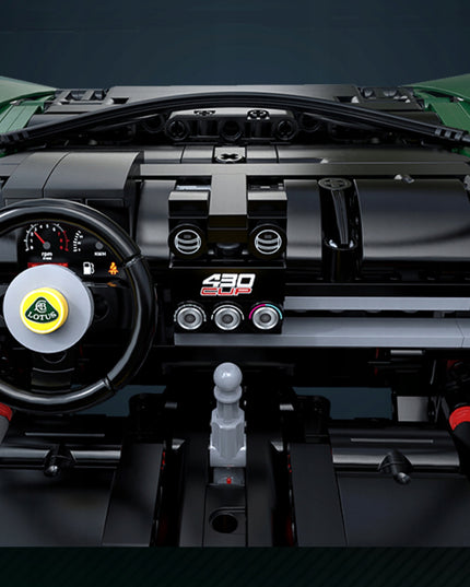 Statybiniai blokeliai CADA rinkinys LOTUS EXIGE CUP 430 1:8 automobilis 54 cm 3730 elementų