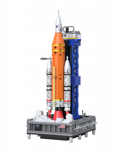 Statybinės kaladėlės CaDA NASA kosminė raketa Artemis SLS programa, 659 elementai