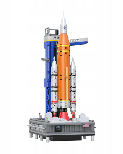 Statybinės kaladėlės CaDA NASA kosminė raketa Artemis SLS programa, 659 elementai