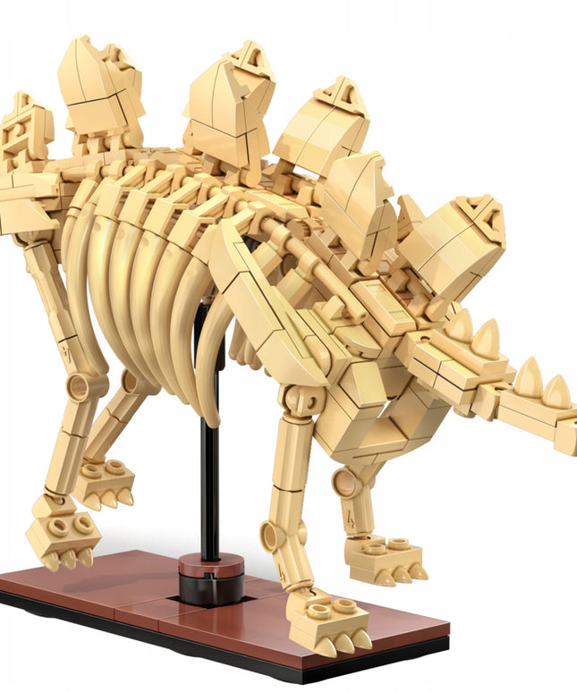 Statybinės kaladėlės CaDA rinkinys - Stegozauras Skeletas, Dinozaurų Fosilijos Modelis 297