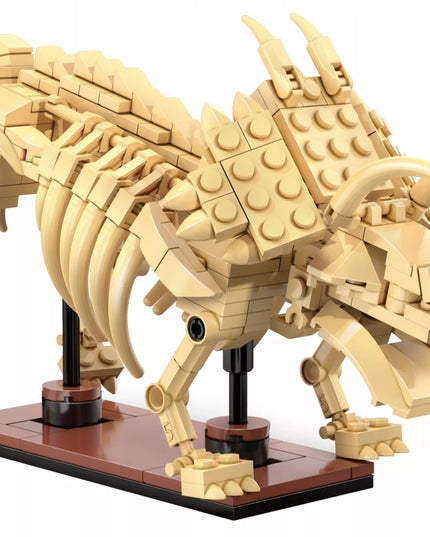 CaDA konstravimo rinkinys Dinozauras Triceratopsas dinozaurų fosilijos 272 detalės