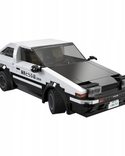 Konstrukciniai blokeliai CADA balti, nuotoliniu būdu valdomi TOYOTA AE86 INITIAL-D RC