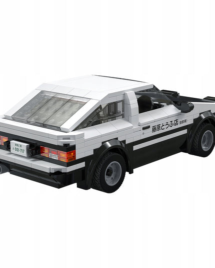 Konstrukciniai blokeliai CADA balti, nuotoliniu būdu valdomi TOYOTA AE86 INITIAL-D RC