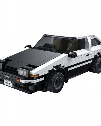 Konstrukciniai blokeliai CADA balti, nuotoliniu būdu valdomi TOYOTA AE86 INITIAL-D RC