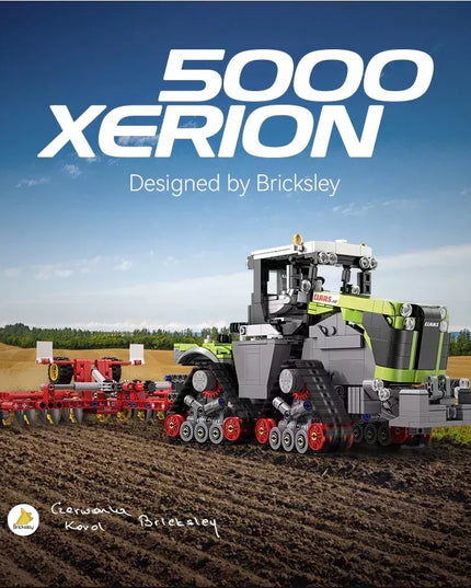 Konstrukciniai blokeliai CaDA Žemės ūkio traktorius CLAAS XERION 5000 1336EL