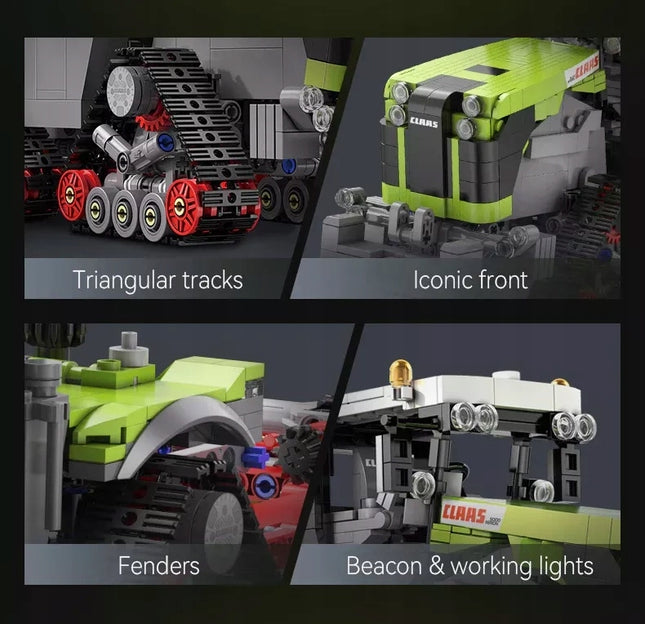 Konstrukciniai blokeliai CaDA Žemės ūkio traktorius CLAAS XERION 5000 1336EL