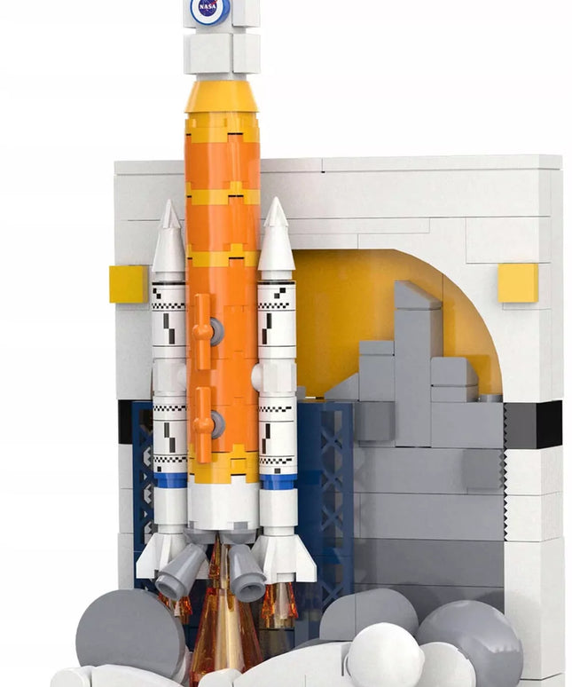 CaDA NASA SLS Artemis erdvėlaivio konstravimo rinkinys 197 detalių