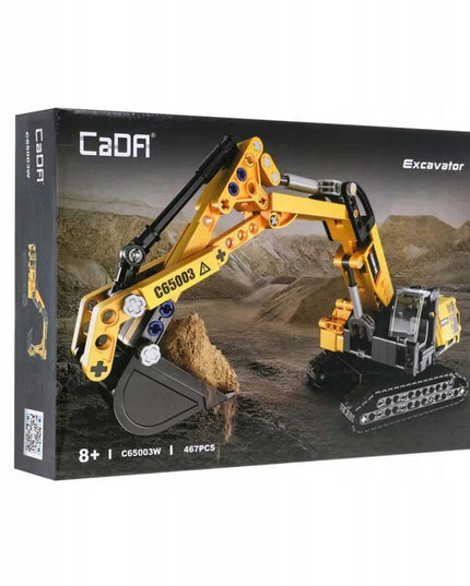 Konstrukciniai blokeliai statybinė transporto priemonė ekskavatorius 467