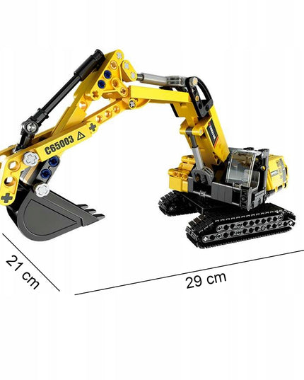 Konstrukciniai blokeliai statybinė transporto priemonė ekskavatorius 467