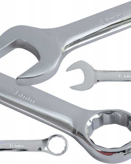 Plokščių ir žiedinių raktų rinkinys 6-36, 17 vnt. BENSON BY B