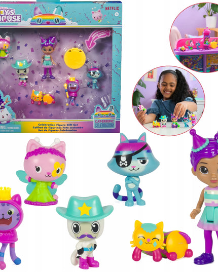 Gabby's Dollhouse didelis figūrėlių rinkinys vakarėliui