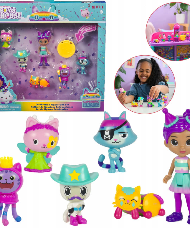 Gabby's Dollhouse didelis figūrėlių rinkinys vakarėliui
