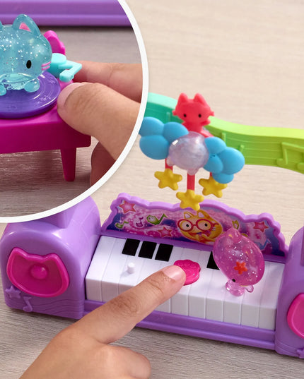 „Koci Domek Gabi: Film“ muzikinio vakarėlio rinkinys su DJ Kocimiętka figūrėle ir aksesuarais