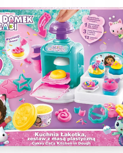 Koci Domek Gabi „Kuchnia Łakotka“ kūrybinis modelino rinkinys „Epee“