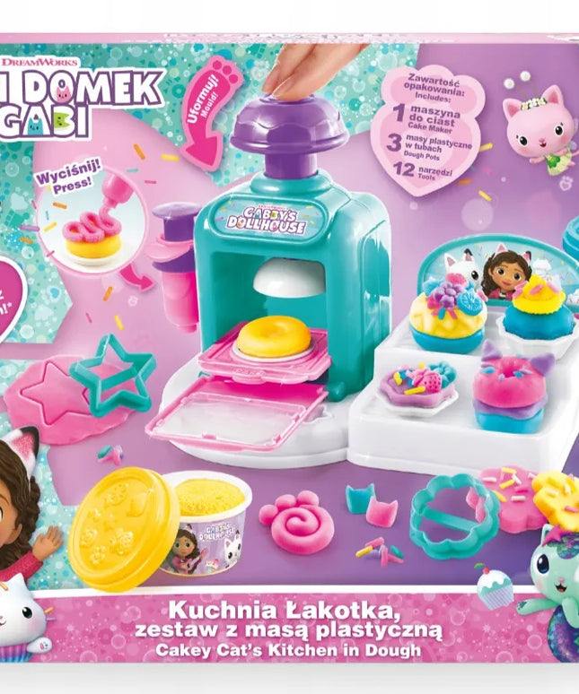 Koci Domek Gabi „Kuchnia Łakotka“ kūrybinis modelino rinkinys „Epee“