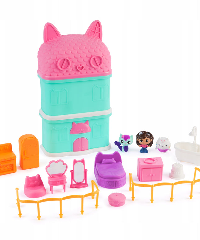 Gabby's Dollhouse mini namelis su figūrėlėmis ir aksesuarais