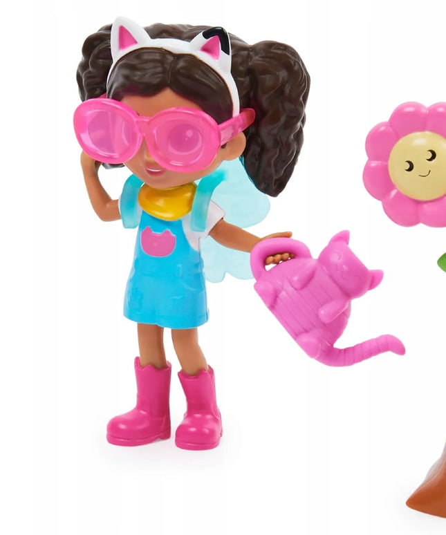 „Gabby’s Dollhouse“ sodo rinkinys su 2 figūrėlėmis: Gabby ir Kitty Fairy, priedai