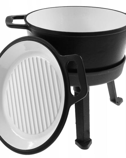 Emaliuotas ketaus katilas Rossner 8L 3in1 MK304
