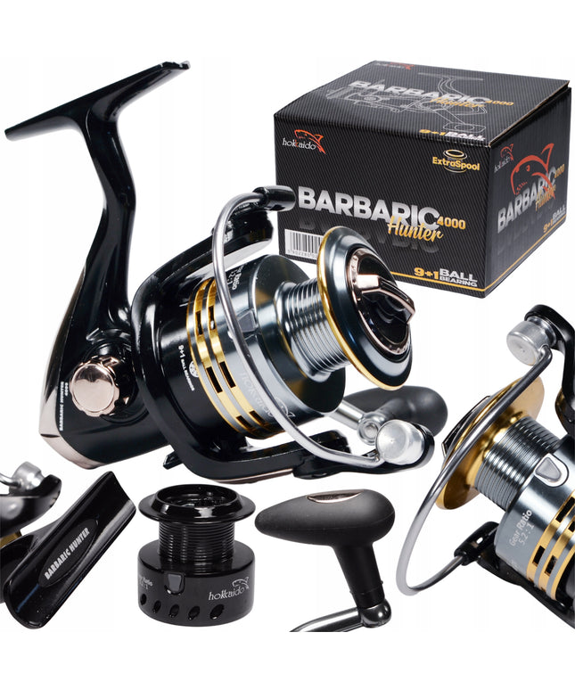 HOKKAIDO BARBARIC HUNTER 4000 9+1 SPIN ritė