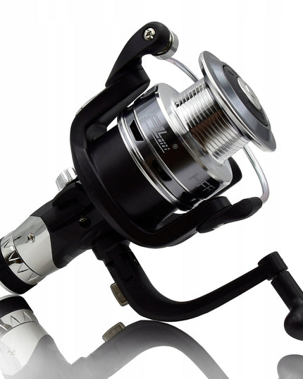 Meškeriojimo ritė 6 guolių su aliumininiu būgneliu + papildomas būgnelis