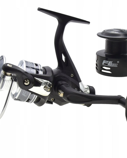 Meškeriojimo ritė 6 guolių su aliumininiu būgneliu + papildomas būgnelis