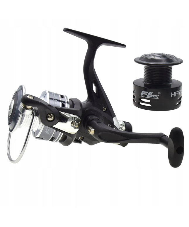 Meškeriojimo ritė 6 guolių su aliumininiu būgneliu + papildomas būgnelis