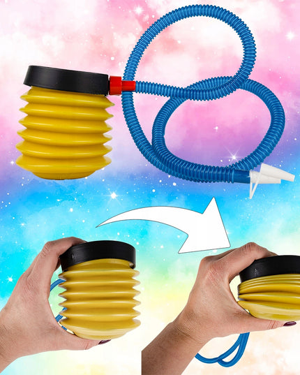 Guminis šokliukas "Žirafa" su pompą vaikams, 55cm