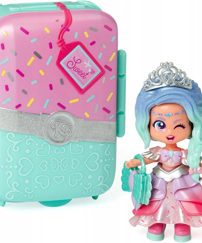KookyLoos Sweet Wishes kolekcinė figūrėlė su lagaminu ir aksesuarais