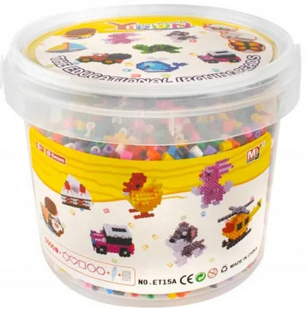 Lyginami karoliukai QULKI „Iron Beads“ su šablonais, 5000 vnt.