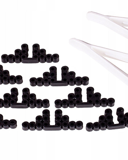 Lydymo karoliukų rinkinys su dėklu 6000 vnt. vaikams