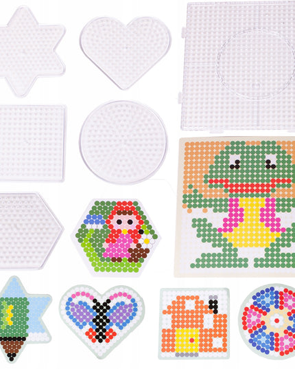 Lydymo karoliukų rinkinys su dėklu 6000 vnt. vaikams