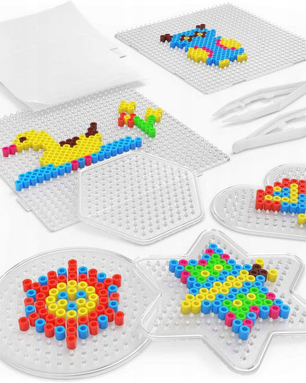 Lydymo karoliukų rinkinys su dėklu 6000 vnt. vaikams