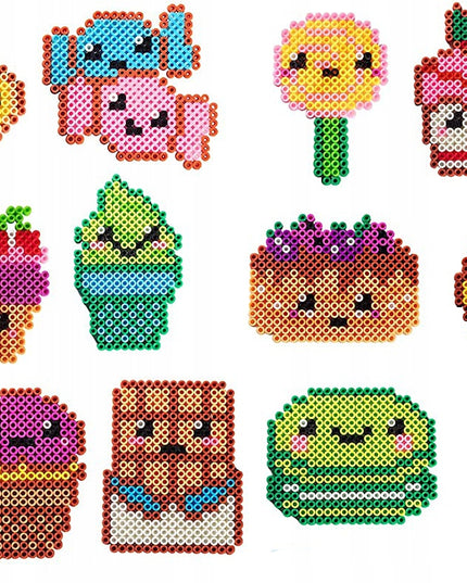 Lydymo karoliukų rinkinys su dėklu 6000 vnt. vaikams