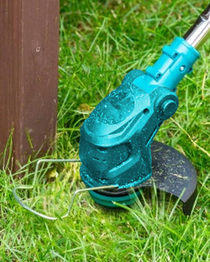 Akumuliatorinė žoliapjovė – trimeris su dviem baterijomis, galingas XXL rinkinys