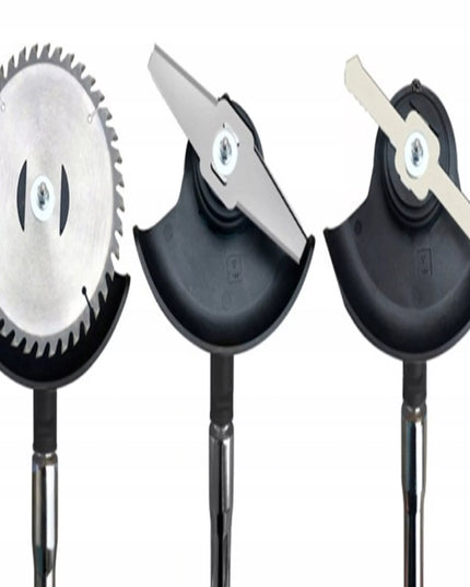 Akumuliatorinė žoliapjovė – trimeris su dviem baterijomis, galingas XXL rinkinys