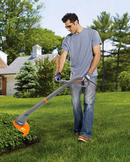 ELEKTRINIS KRŪMAPJOVIS ŽOLEI 1100W TRIMERIS ŽOLIAPJOVĖ SULANKSTOMAS