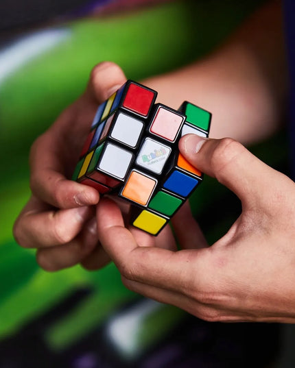 Rubik's 3x3 originalus klasikinis kubas + 3x3 raktų pakabukas