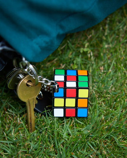 Rubik's 3x3 originalus klasikinis kubas + 3x3 raktų pakabukas