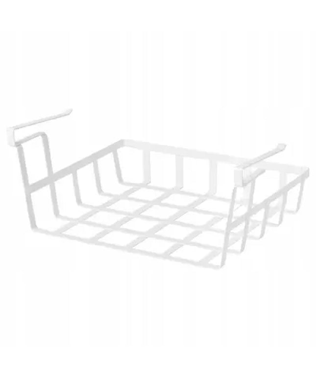 Pakabinamas krepšys lentynai IKEA PÅLYCKE, baltas, 36x26x14 cm