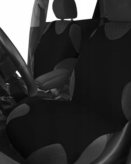 Juoda medvilninė universali automobilio sėdynės užvalkalo marškinėlė „Pok-Ter“, 1 vnt.